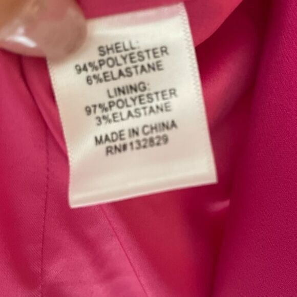 Camila Coelho Revolve‎ Morena Blazer Fuschia Pink Extra Small - Picture 10 of 11